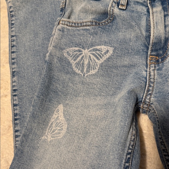 Abercrombie Kids Blue Jeans Set.           Girls Size 7/8 Long - Picture 9 of 11